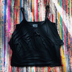 Black Converse Cami